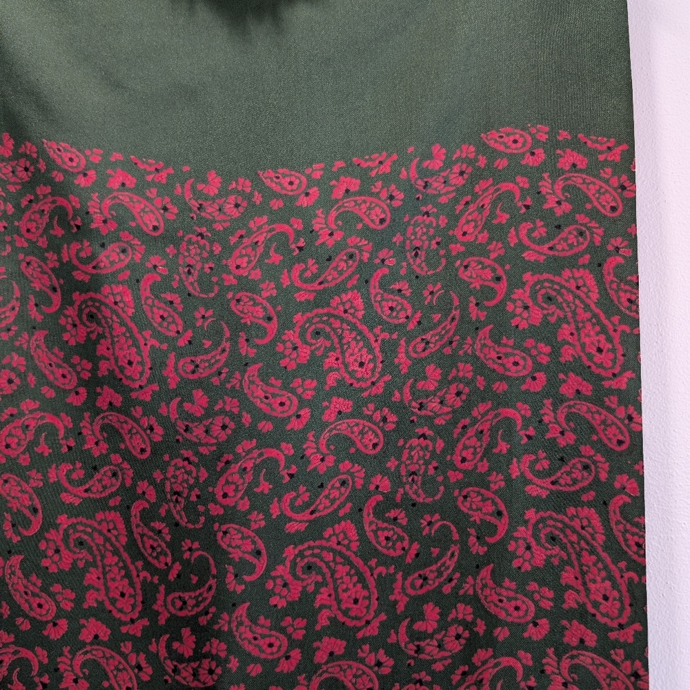Silk Paisley Scarf